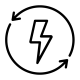 Renewable energy icon